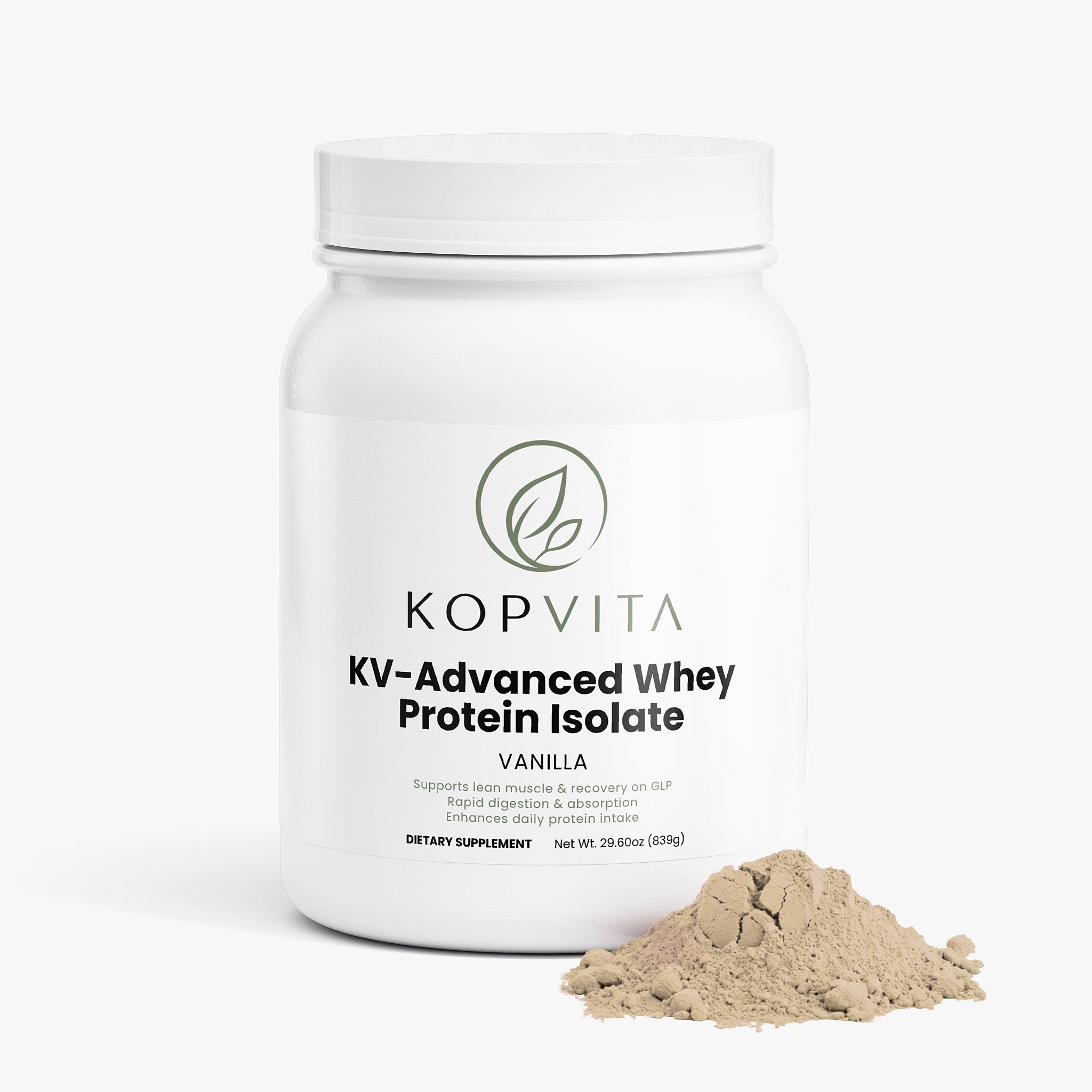 KV-Advanced 100% Whey Protein Isolate (Vanilla)