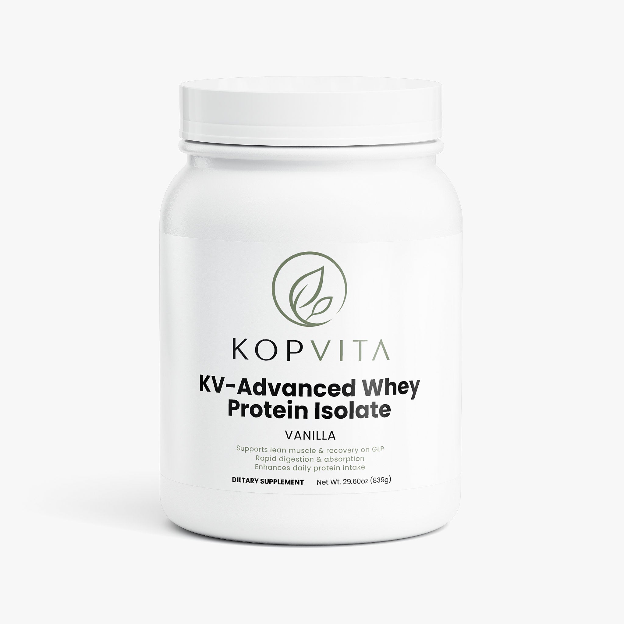 KV-Advanced 100% Whey Protein Isolate (Vanilla)